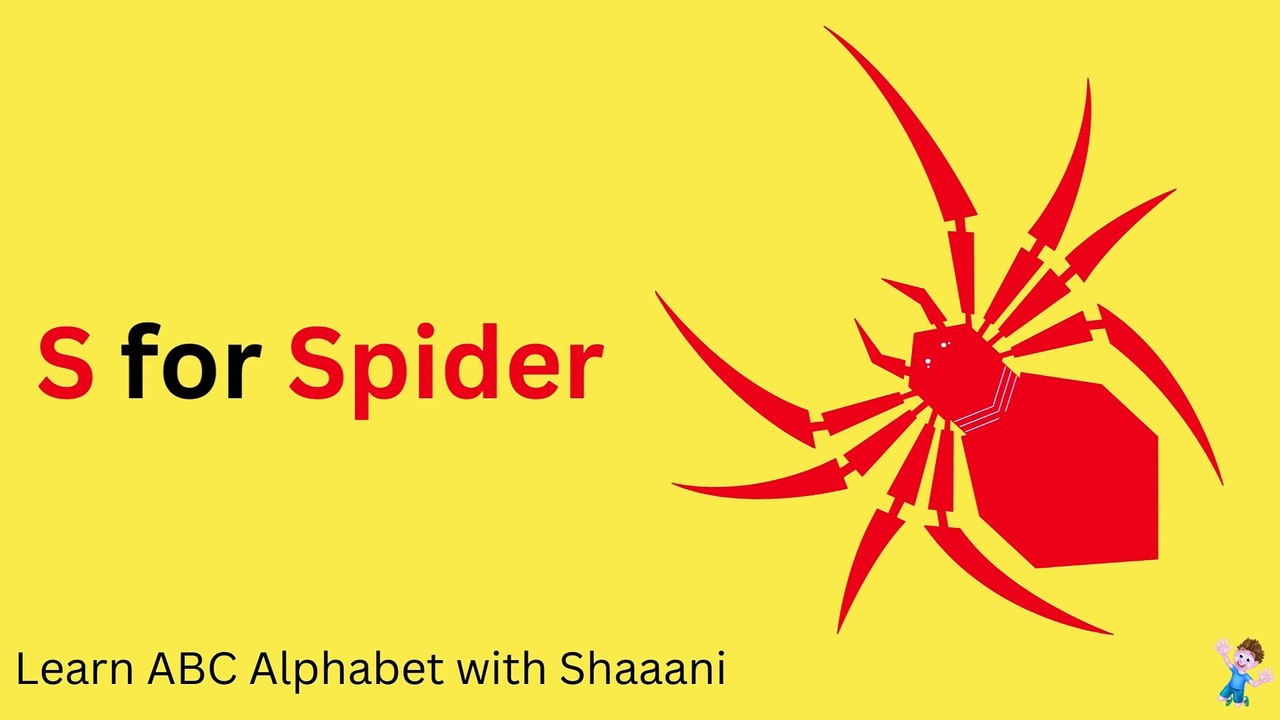 Learn Alphabet S with Shaaani Kids Cartoon TV