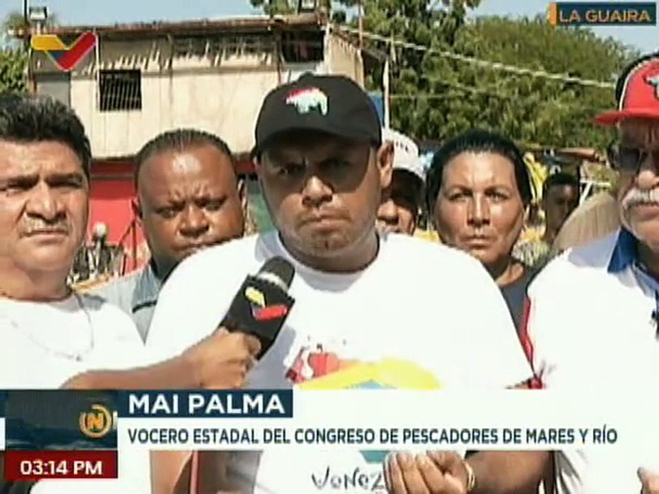 La Guaira | Hombres y mujeres pescadores ratificaron su compromiso por el Esequibo 5 veces Si