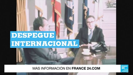 Falleció Henry Kissinger, el controversial diplomático estadounidense que acercó a EE. UU. y China