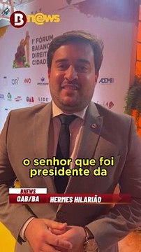 VÍDEO: Hermes Hilarião destaca importância do Fórum Baiano de Direito das Cidades para a população baiana; assista