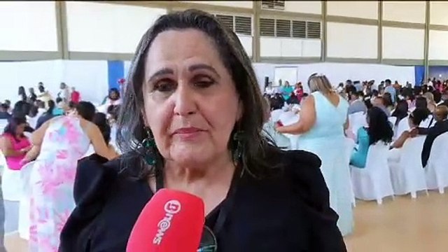 Mais de 170 casais selam união em casamento coletivo realizado em Feira de Santana