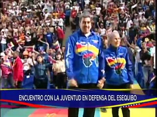 Jefe de Estado lidera encuentro con la Juventud en Defensa del Esequibo