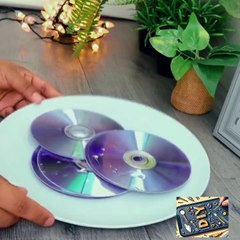 How to recycle old CD'S into beautiful Roses