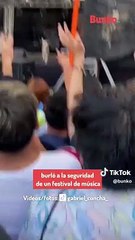 ¡Espectacular! Perrito burló seguridad de un concierto y 'teloneó' a artistas: "El dogstar"