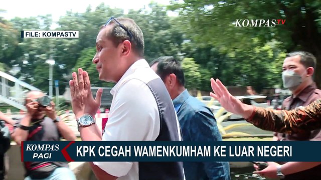 Terjerat Kasus Suap, KPK Cegah Wamenkumham Eddy Hiariej ke Luar Negeri Selama 6 Bulan