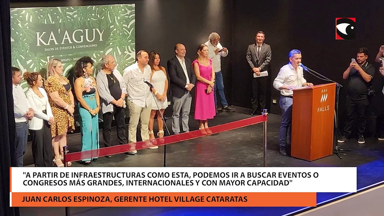"A partir de infraestructuras como esta, podemos ir a buscar eventos o congresos más grandes, internacionales y con mayor capacidad"