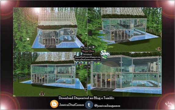 Minhas Criações: House Glass - The Sims 2 (Disponível para Download)