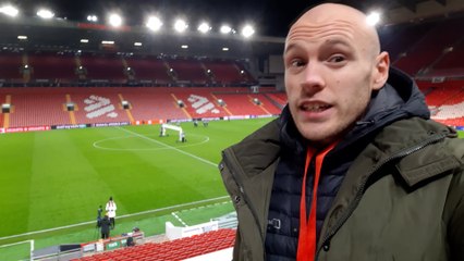 Liverpool Dominates LASK 4-0 | Post-Match Reaction from Anfield ⚽