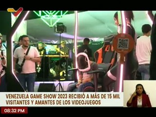 Tecnoticias | Más de 15 mil personas disfrutaron del Venezuela Game Show 2023