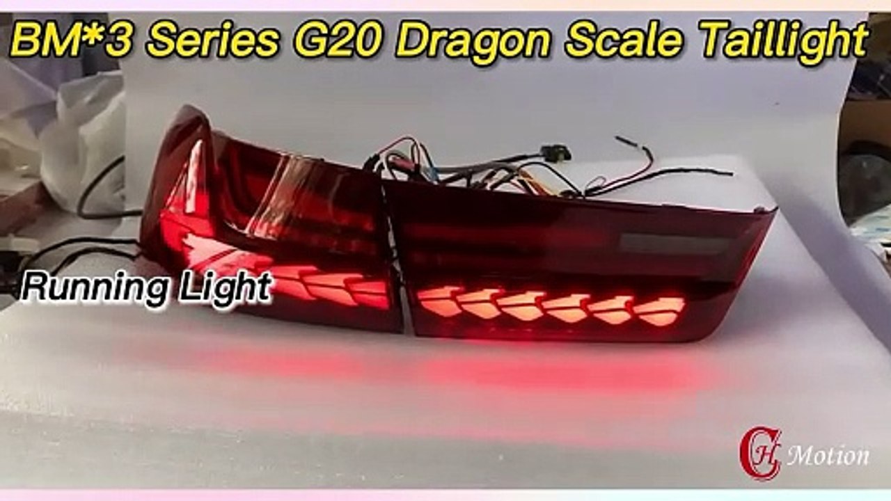 BMW 3 Series G20 Customed Tail Light