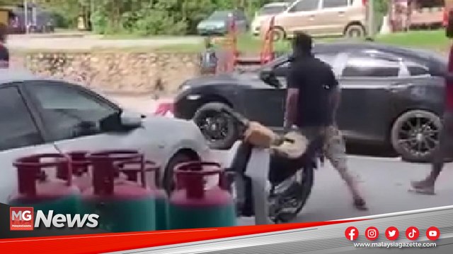 MGNews: Pemandu Kereta Rempuh Motosikal Selepas Bergaduh Dengan Isteri Ditahan