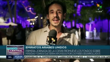 COP 28 promueve fondos sobre pérdidas y daños