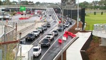 Lengthy delays continue around newly opened interchange