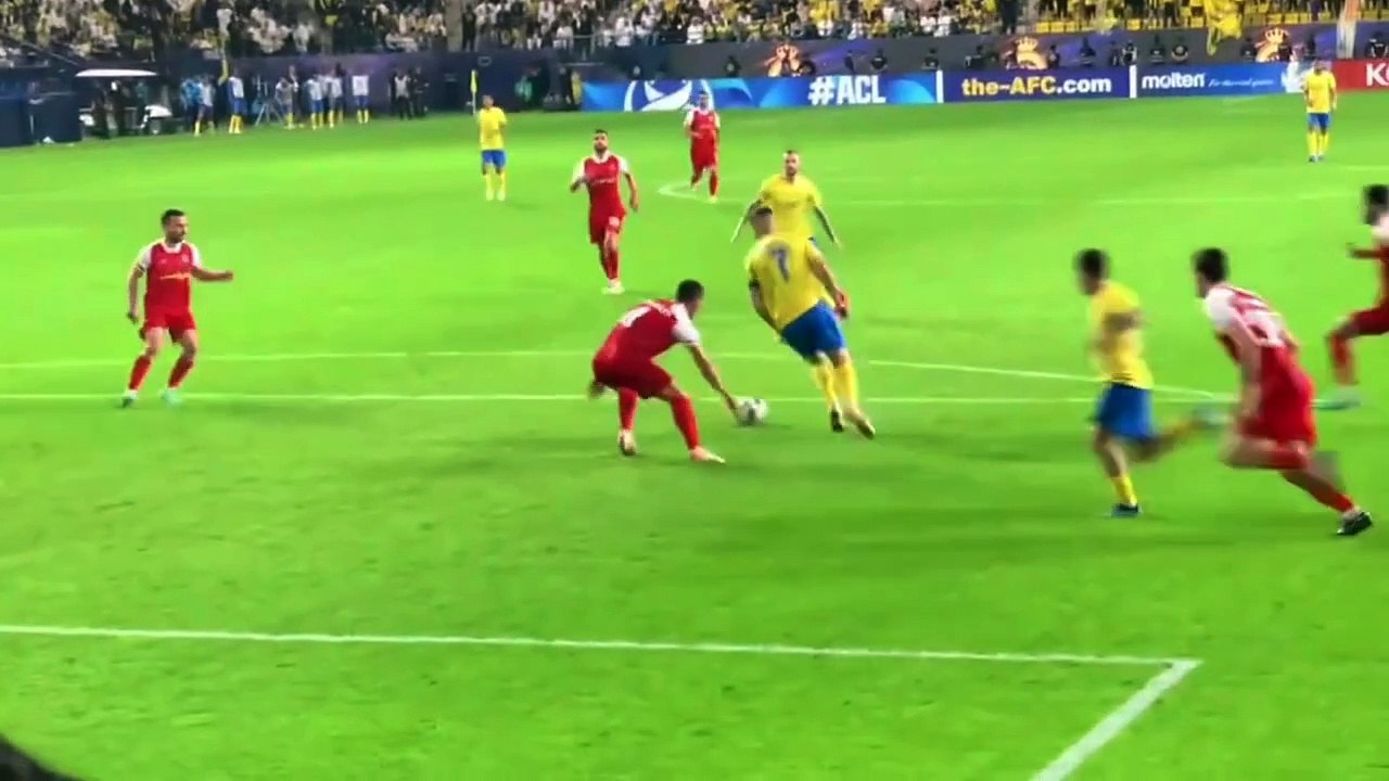 Al Nassr Coach reaction to Cristiano Ronaldo, Otávio vs Persepolis!!