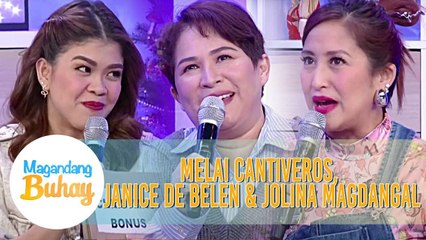 Descargar video: Melai, Janice, and Jolina talk about how they spend their Christmas bonus | Magandang Buhay