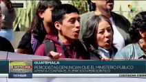 Guatemala: Periodistas denuncian que Ministerio Público atenta contra el periodismo