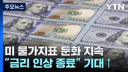 미국 물가지표 '둔화' 지속..."금리 인상 종료" 기대감 확산 / YTN