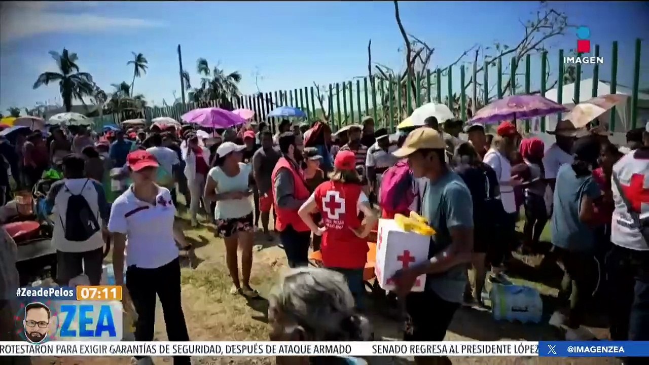 La Cruz Roja entregó más de 4 mil toneladas de ayuda humanitaria en Guerrero