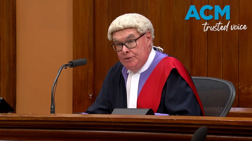 Judge Christopher O'Brien sentences Tyrell Edwards over the crash that killed five teenagers aged 14 to 16 in Buxton, NSW in September 2022.
