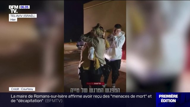 Libération des otages: les retrouvailles émouvantes entre Mia Schem et sa famille