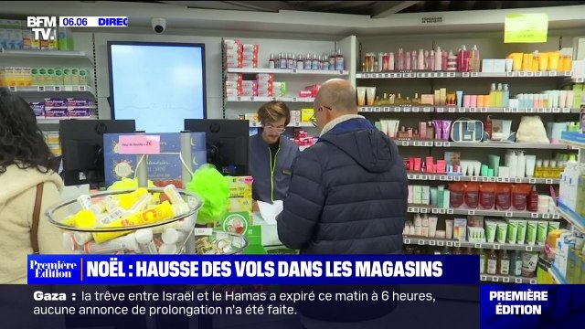 À l'approche des fêtes de fin d'année, les vols dans les magasins se multiplient
