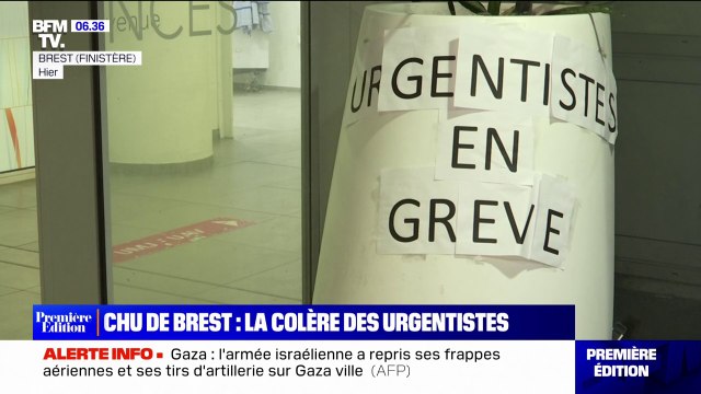Les urgentistes du CHU de Brest en grève depuis trois semaines, le plan blanc activé