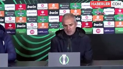 Soru bile almadı! Tarihi hezimet sonrası İsmail Kartal'dan 45 saniyelik basın toplantısı