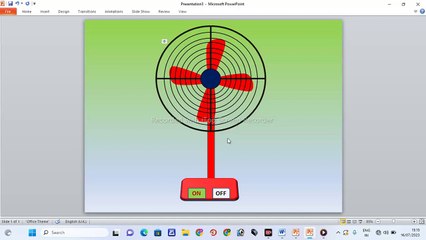 Table fan kaise banaye_ table fan powerpoint me banan sikhe _3D अनिमेशन से fan बनाये _ टेबल fan __