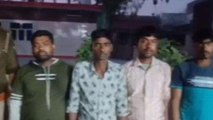 रामपुर: सुनसान जगह पर जुआ खेल रहे चार लोगों को पुलिस ने दबोचा