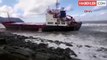 Hopa'da karaya oturan gemi için kurtarma operasyonu planlanıyor
