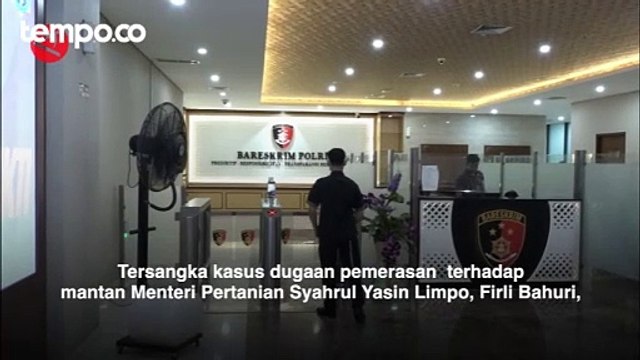 Firli Bahuri Diperiksa Perdana Sebagai Tersangka di Bareskrim Polri