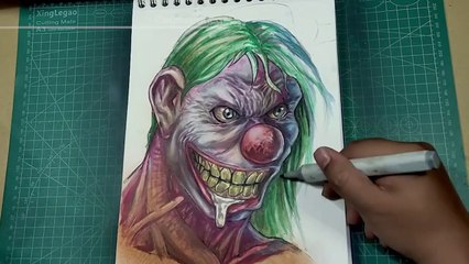 CLOWN DRAW , Unleash Your Inner Artist with this Fun Killer Clown Drawing Experience