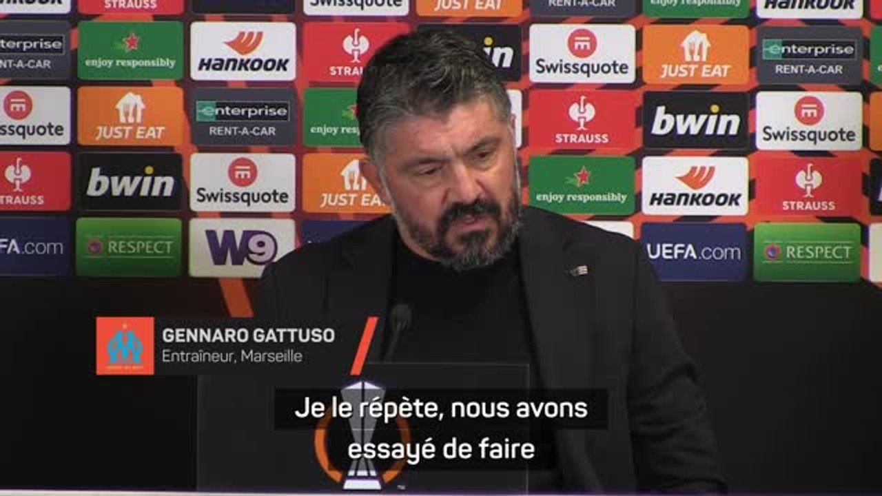 Marseille - Gattuso est “prêt à encaisser 5 buts par match” pour gagner