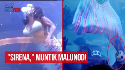 "Sirena," muntik malunod! | GMA Integrated Newsfeed