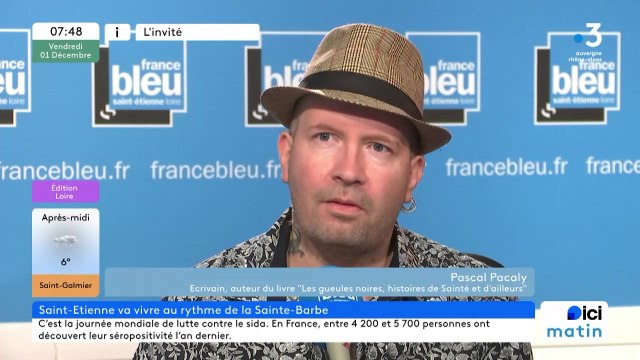 Pascal Pacaly, auteur de Les Gueules Noires, une histoires de Sainté et d'ailleurs