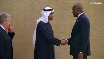 شاهد: رؤساء العالم يتوافدون إلى مؤتمر الأمم المتحدة للمناخ في دبي
