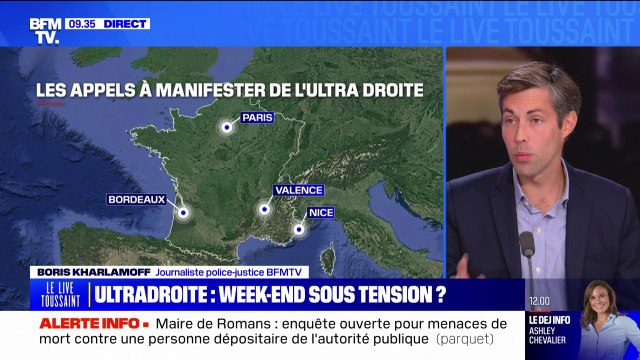 Plusieurs rassemblements d'ultradroite prévus ce week-end