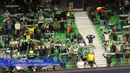 LISABON Loznica Grad - Sporting 1:9 UEFA Champions League