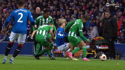 Rangers Vs Aris Limassol 1 half europa league Matchday 5