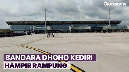 Gubernur Jatim Khofifah Tinjau Kesiapan Bandara Dhoho Kediri