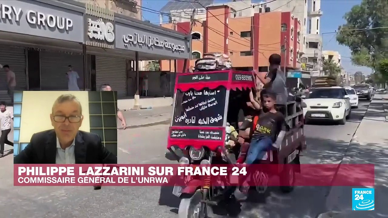 Philippe Lazzarini, de l'UNRWA : "Je crains le pire si l'offensive se déplace vers le sud de Gaza"