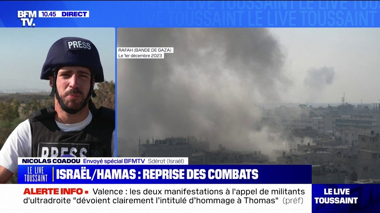 Israël/Hamas: comment les Israéliens réagissent-ils à la fin de la trêve?