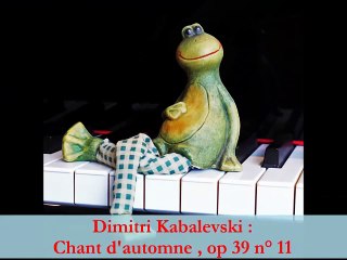 Dimitri Kabalevski : Chant d'automne op 39 n° 11
