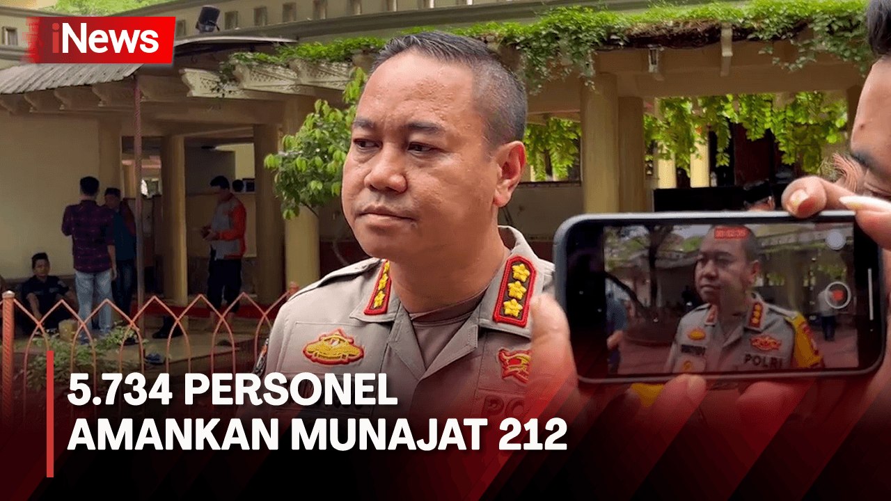 Ada Munajat 212 di Monas Besok, Polisi Terjunkan 5.734 Personel Dikerahkan