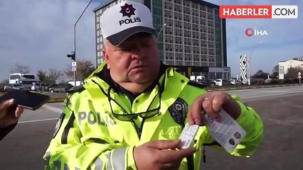 Edirne'de Ticari Araçlara Kış Lastiği Denetimi