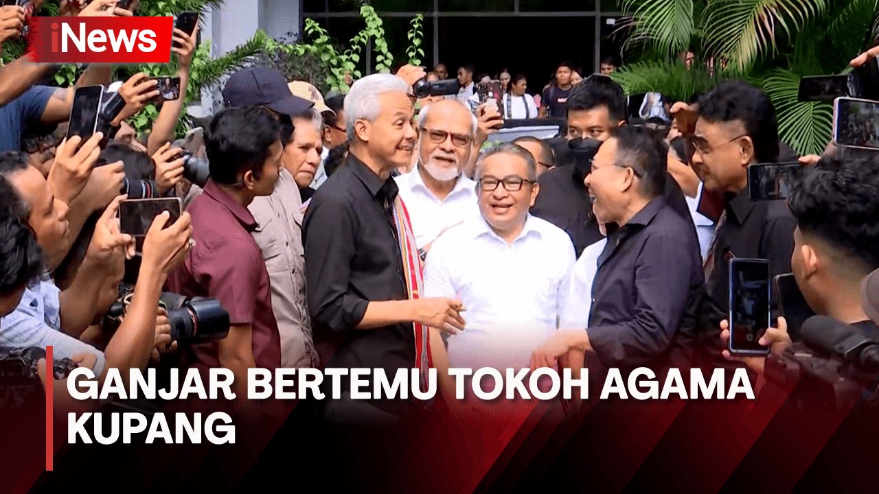 Bertemu Tokoh Agama di Kupang, Ganjar Terima Banyak Masukan dan Aspirasi