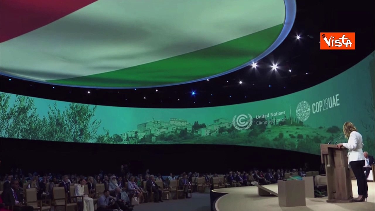 Cop28, Meloni: "Ad Africa non serve beneficenza, ma competere ad armi pari"