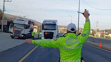 Bolu Dağı Düzce kesiminde kış lastiği denetimleri başladı