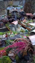 El Belén de Gallinero, una pequeña ciudad en el antiguo pilón estrena la Navidad