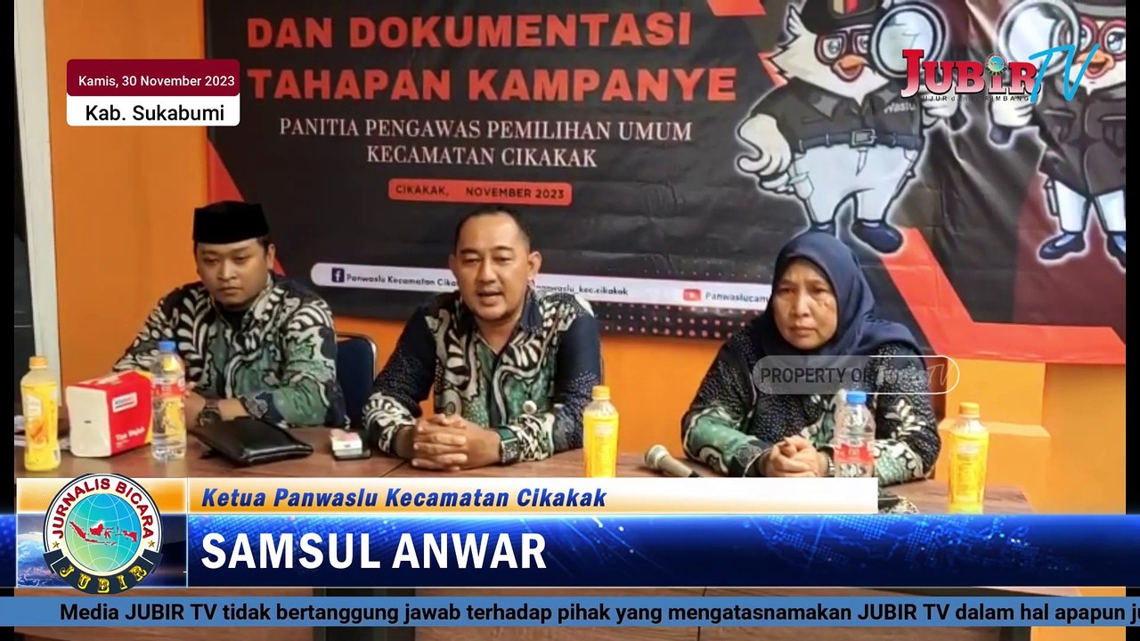 Panwaslu Kecamatan Cikakak Gelar Rapat Publikasi Dan Dokumentasi